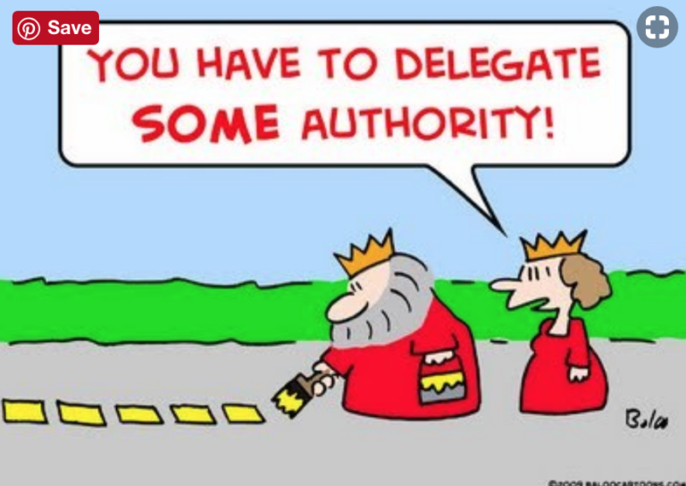 Trouble Delegating?
